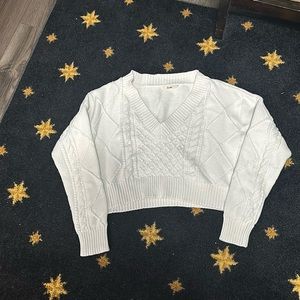 Francesca‘s boutique croped sweater.